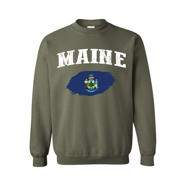 Mom's Favorite Unisex Maine Crewneck Sweatshirt
