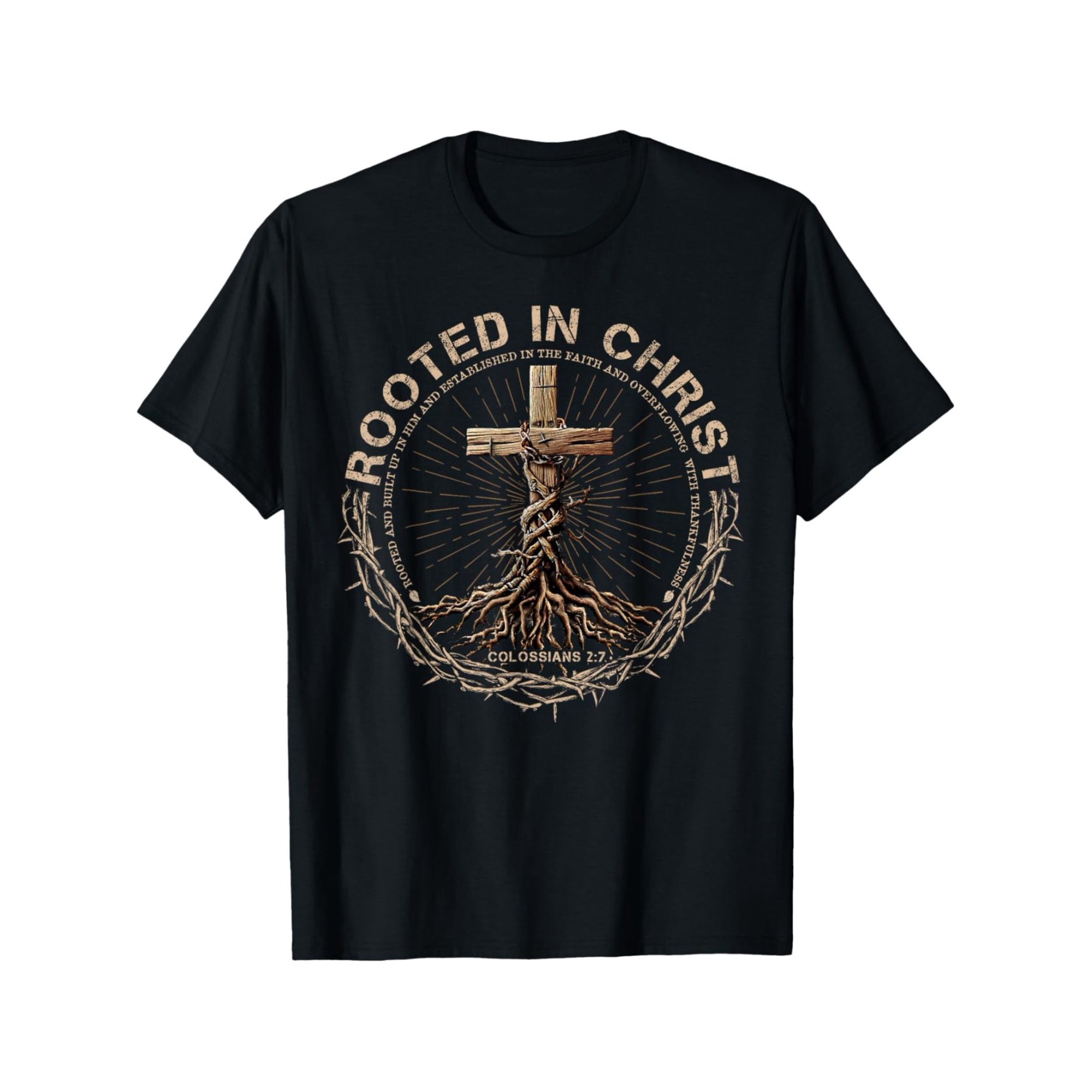 T-shirt Jésus Sur La Croix – Marque Keep On Livin, Neuf Avec étiquettes, Unisexe
