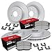 thumbnail image 3 of R1 Concepts Front Rear Brakes and Rotors Kit |Front Rear Brake Pads| Brake Rotors and Pads| Optimum OEp Brake Pads and Rotors |Hardware Kit|fits 2004-2013 Mazda 3, 3 Sport, 3 of 4