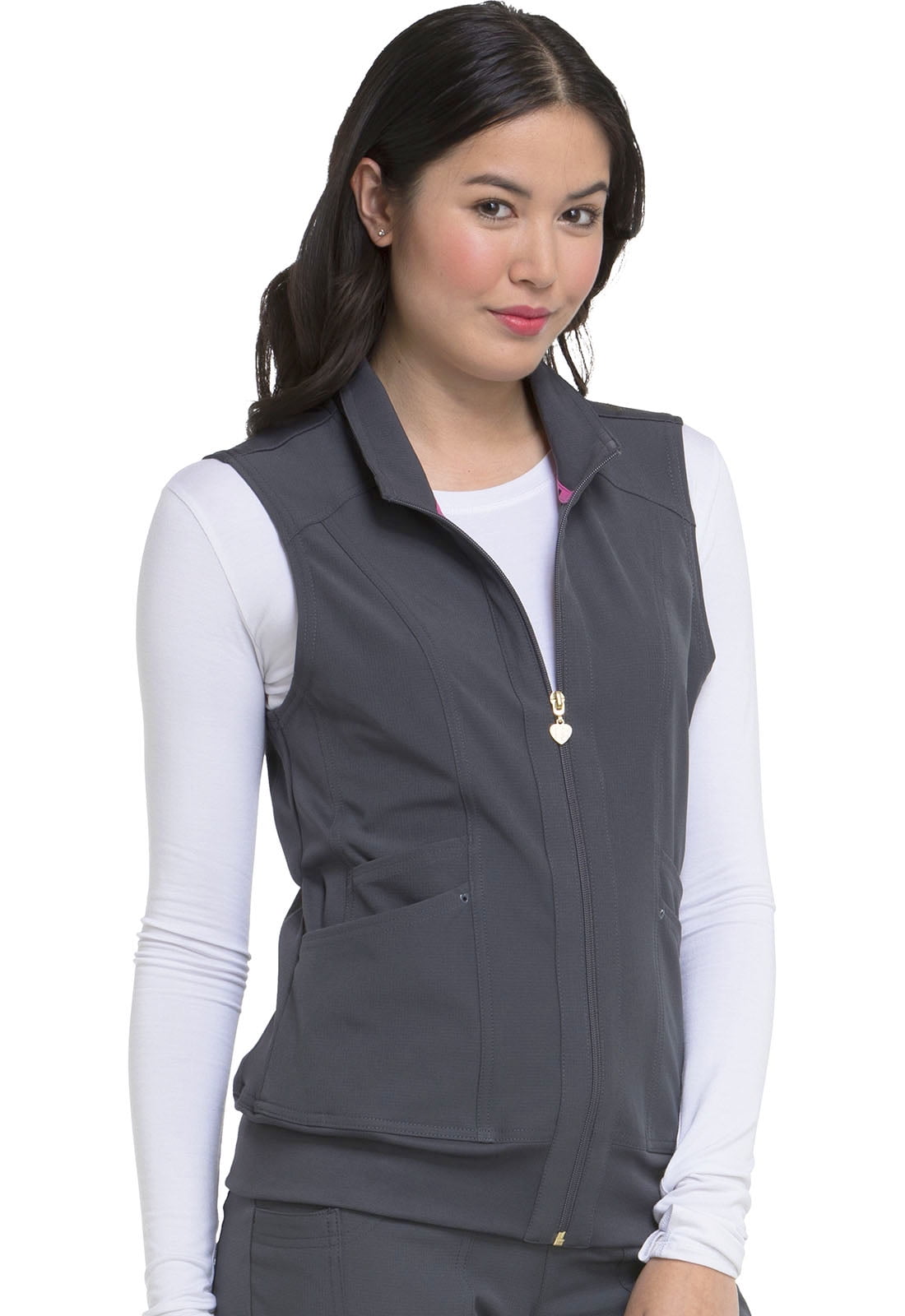 Scrub top vest walmart
