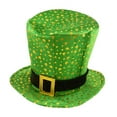 thumbnail image 2 of Sombrero de San Patricio Sombrero de decoración de chamrock Sombrero para vacaciones en el escenario Vacaciones Estilo A, 2 of 8