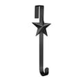 thumbnail image 2 of NWOKYZGH 1Pc Christmas Wreath Hanger Over the Door Metal Wreath Hook Star Snowflake Christmas Tree Wreath Holder for Xmas Party Decor Door Wall Home office, 2 of 6