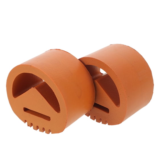 BESTYASH Golf Cart Buffer Pad Orange Rubber Anti-Collision Snubber for Club Car 1Pair