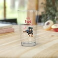 thumbnail image 2 of Every Fart is Love Note Rottweiler Guilty Face Happy Valentine's 16oz Pint Beer Glass Mug Rottie Dog Lover Gifts Idea Beer Glasses Cup - 01016, 2 of 5