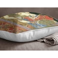 thumbnail image 2 of S4Sassy Home Decorative Multicolor Mughal Banithani Print Pillow Square Cushion Cover -12 x 12 Inches, 2 of 4