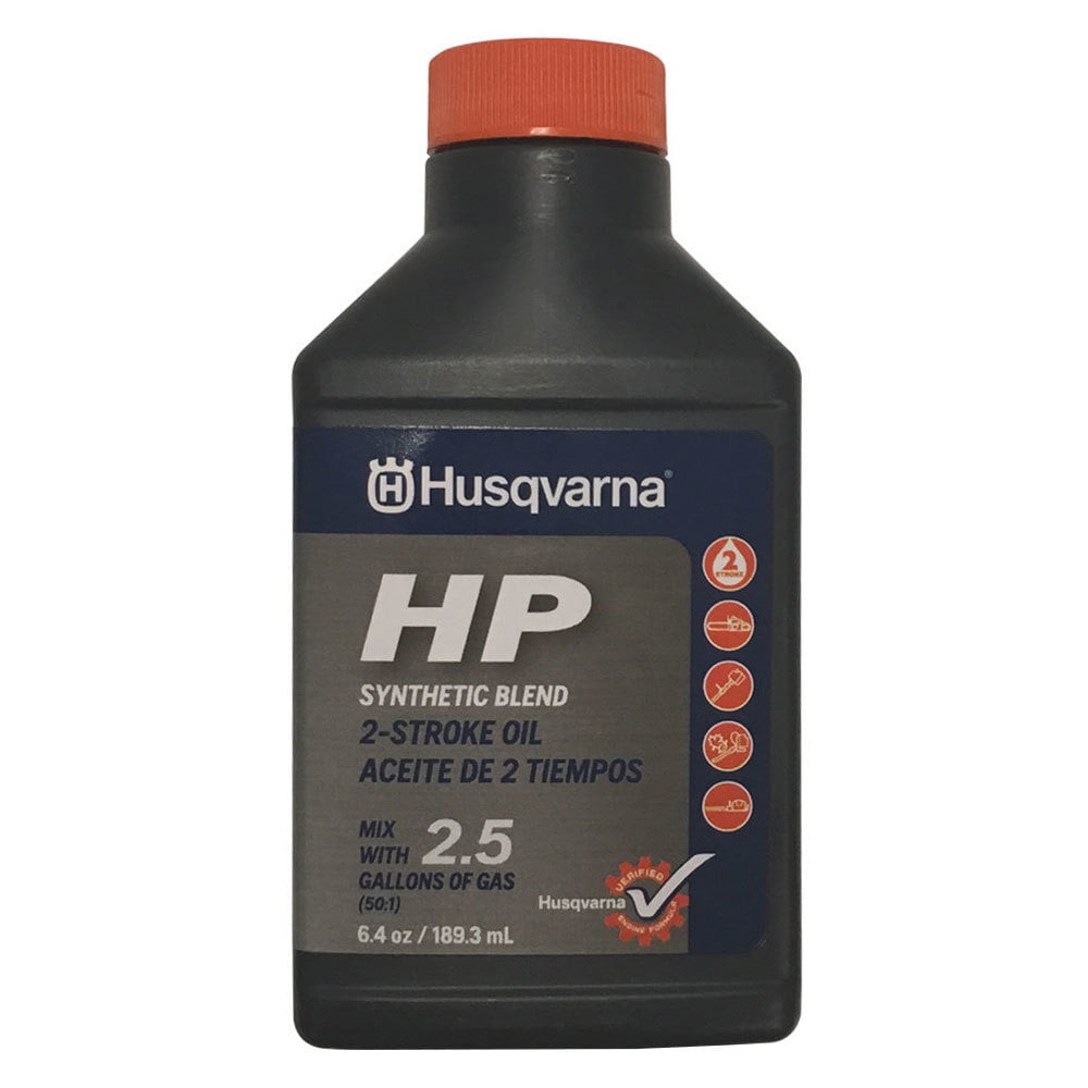 Husqvarna HP 2Stroke Synthetic Blend Oil Mix Case of 24 6.4 oz