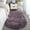 Dark Purple, variant on Tie Dye Oval Plush Rug, 15.7 × 23.6 Inch Soft Long Shag Area Rug, Living Room Bedroom Decorative Mat, Non-Slip, Coffee Brown