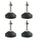thumbnail image 1 of Pata niveladora ajustable M10 x 50 x 60mm, nivelador de piso antideslizante, soporte para pies de muebles para fábrica 4pcs, 1 of 7