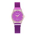 thumbnail image 1 of Reloj de cuarzo para mujer, relojes para mujer ArleneJay Reloj de cuarzo de moda para mujer Reloj con correa de acero inoxidable Reloj analógico Reloj de acero inoxidable, 1 of 3