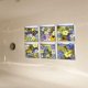 thumbnail image 4 of Etiqueta engomada impermeable Sunnimix para bañera 6pcs 3d antideslizante, 4 of 8