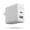 White, variant on iHome 35W Dual-Port Wall Charger, USB-C & USB-A, Fast Charging, Foldable Prongs, Compact