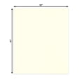 thumbnail image 2 of Cream Linen 10x12 Uncut Art Mat Board - No Opening - 50 Mats, 2 of 7