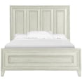 thumbnail image 3 of Magnussen Raelynn Queen Panel Bed in Weathered White, 3 of 3