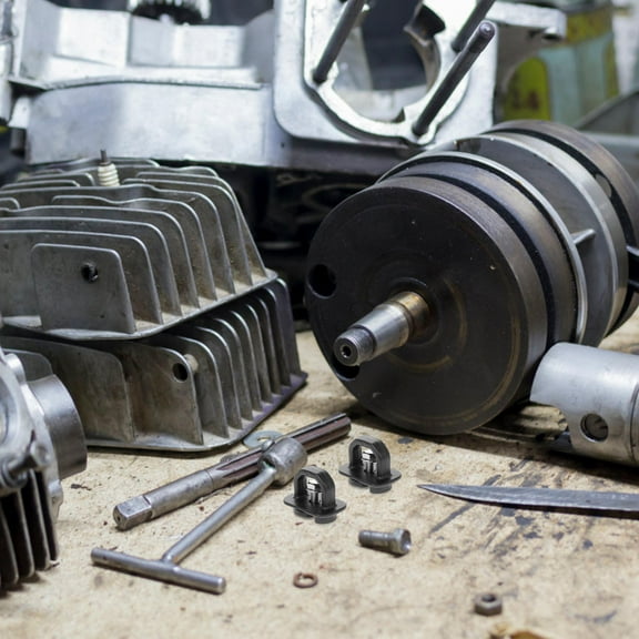 HINTRMENT 2Pcs Truck Bed Hooks Black Plastic Cargo Tie Down for Pickup Trucks 11.8X7.9X3.9in