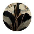 thumbnail image 4 of WYYP Art Nouveau Round Table Cloth 100% Polyester Fiber Table Cover White, 4 of 8