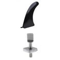 thumbnail image 1 of Almencla Universal Surf Center Fin with Fin Screw Plate for Longboard Surfboard 254mm, 1 of 8