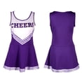 thumbnail image 1 of Gupgi Robe de Pom-Pom Girl pour Femmes pour l'École, Tenue d'Uniforme pour Fêtes Musicales, 1 of 4