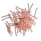 thumbnail image 1 of 50 cuentas espaciadoras de tubo para abalorios, cuentas de metal, perlas para rastas, decoración para el cabello Oro rosa, 1 of 9
