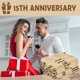 thumbnail image 5 of LHSHID 15th Anniversary Blanket Gifts15th Anniversary Wedding Gift 15th Anniversary Crystal Gifts for Men Wife Husband Gifts for 15 Years of Marriage Blanket 40"x50", 5 of 7