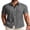 Dark Grey, variant on COOFANDY Mens Short Sleeve Casual Shirts Summer Textured Shirts Button Down Linen Shirts
