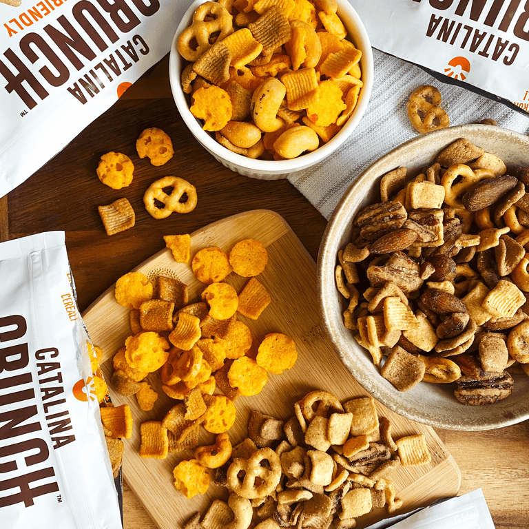 Catalina Crunch Cheddar Keto Snack Mix, Healthy High Protein Snack