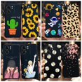 thumbnail image 2 of Para Motorola Edge 40 XT2303-2 2023 Funda De 6,55 Pulgadas Linda Flor De Cactus De Margarita Negro Silicona Cubierta Suave Para Moto Edge40 5G Capa, 2 of 4