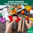 thumbnail image 5 of Craft Sticks Perfect Stix PS-114st-1,000 de madera natural de 4.5 pulgadas, 5 of 5