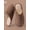 Brown, variant on Cotton - Linen Home Slippers - Warm, Anti - Slip, Wear - Resistant, Casual Closed - Toe Slippers House Bedroom Slippers for Woman