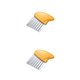 thumbnail image 3 of Moyic Cortador de papas Cocina ondulada Máquina para hacer papas fritas de frutas de mano Chopper Mango de plástico Lavable Gadget antiadherente para Type2 NO2 Moyic CBP221582, 3 of 5