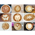 thumbnail image 3 of Jarra de acero inoxidable para espumar leche, taza de café, espumador, jarra para latte, vaso espumador Negro, 3 of 7