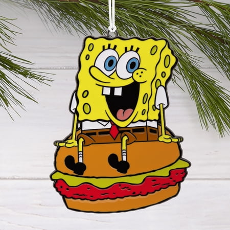 Hallmark Christmas Ornament (Nickelodeon SpongeBob SquarePants, Metal), 1 Count