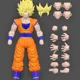 thumbnail image 4 of Nuevos juguetes con agujeros negros, accesorios de Dragon Ball, Son Goku, Son Gohan, cabezas de Vegeta, accesorios Shf Super Saiyan Ssj4, figuras de Anime, 4 of 5