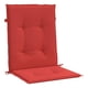 thumbnail image 2 of Juego de 6 cojines para sillas de exterior Benzara, 50 x 20 cm, color rojo, 2 of 5