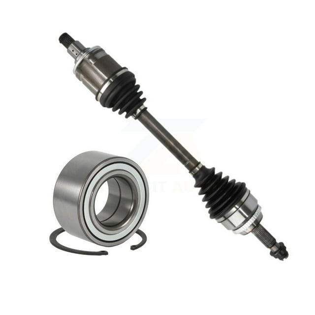 Kugel Front Left (Driver Side) CV Axle Drive Shaft Complete Assembly and Wheel Bearing Kit for Car Toyota Highlander AWD with 3.5L GAS engine KN7-100218