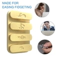 thumbnail image 3 of Visland Fidget Clicker Toy Pocket-sized Magnetic Alloy Piano Keys Creative Anti-Anxiety Sensory Toy Fingertip Fidget Slider Decompression Toy Small Gift, 3 of 10