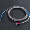 thumbnail image 2 of 9mm x 5mm Probe Ring K Type Thermocouple Temperature Sensor 2M 6.6Ft, 2 of 8