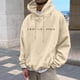 thumbnail image 3 of MHFRRA Sudaderas y Sudaderas para Hombre, Sudaderas Casuales de Manga Larga con Estampado para Uso Diario, Ajuste Cómodo, Diseño Moderno para Otoño E Invierno Beige, 3 of 5