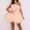 Pink, variant on Babysbule Womens Summer Dresses, Women Tulle Dress Sleeveless Short Dress Solid Mesh Princess Steapless Party Dress