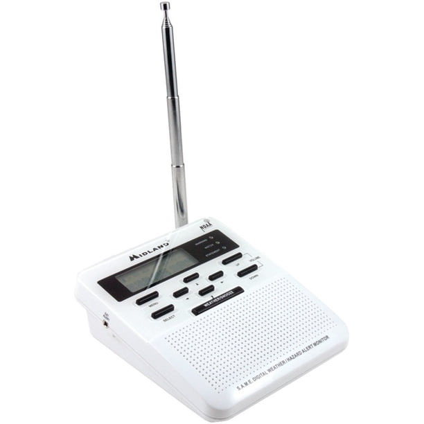 Midland Wr 100b Weatheralert All Hazard Weather Radio Walmart Com Walmart Com