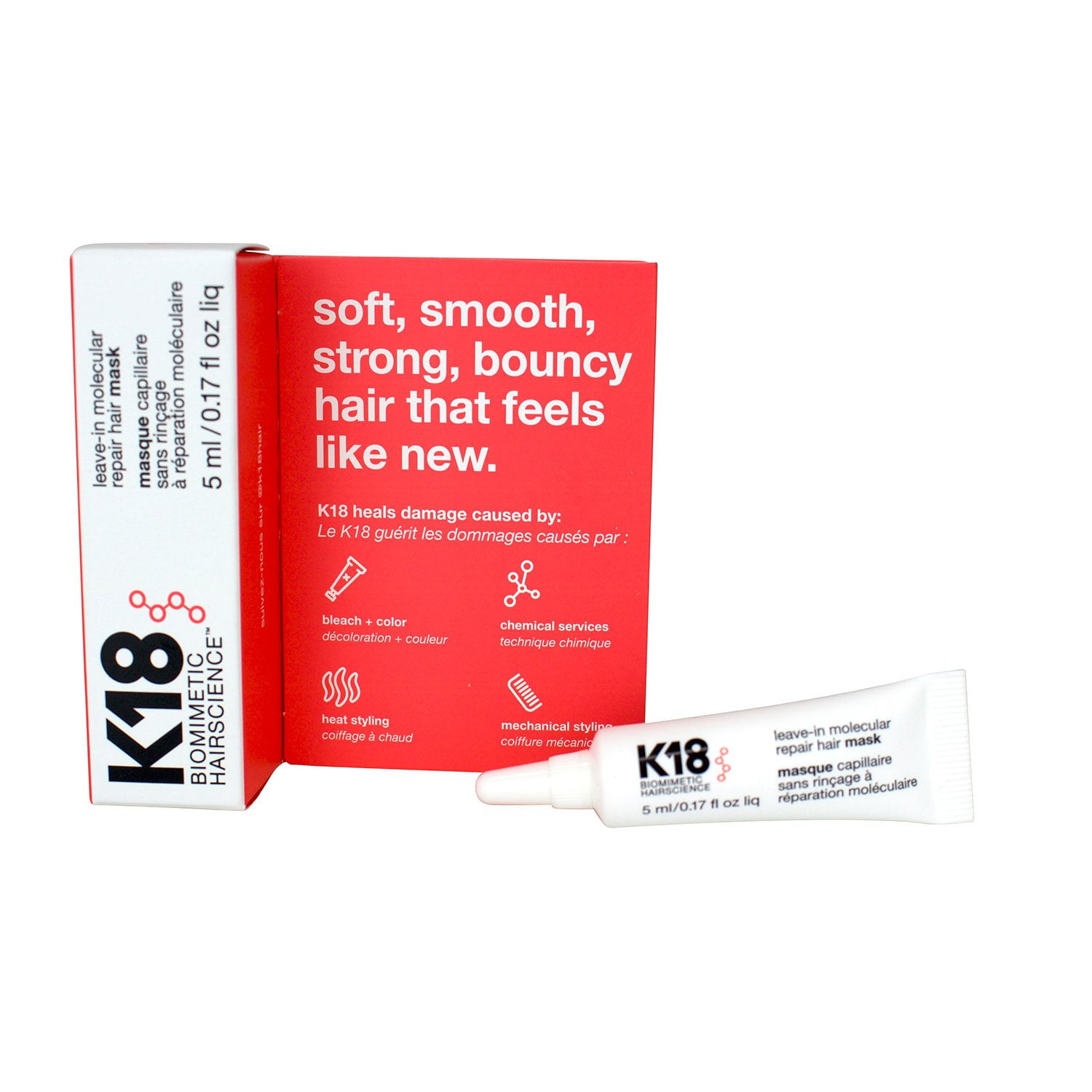 K18 Leave-in Molecular Repair Hair Mask, 1.7 fl. oz