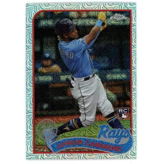MLB 2024 Topps Series 1 1989 Silver Pack Mojo Junior Caminero T89C-34 (Rookie)