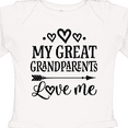 thumbnail image 4 of Inktastic My Great Grandparents Love Me Boys or Girls Long Sleeve Baby Bodysuit, 4 of 5