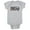 Heather Grey, variant on CafePress - Somebody In Chicago Loves Me Infant Creeper Body S - Cute Infant Bodysuit Baby Romper
