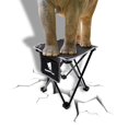 thumbnail image 7 of GEERTOP Small Folding Camp Stool Portable Mini Camping Foot Rest Collapsible Seat Chair for Outdoor Hiking Fishing Hunting Beach Travel, 7 of 7