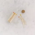 thumbnail image 4 of Candy Corn Blend Decorative Matches, 40 Small Premium Wooden Matches | Artisan Matches for Candles, Safety Matches for Lighting Candles with Match Striker On The Bottle | Perfect Candle Accessories, 4 of 4