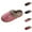 Pink, variant on Slippers for Women 2025 Fall Winter Warm Cozy Fleece Lined Slip On Slides Indoor Outdoor House Slippers