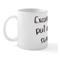 thumbnail image 2 of CafePress - Put On My Fancy Sweatpants - 11 oz Ceramic Mug - Novelty Coffee Tea Cup, 2 of 6