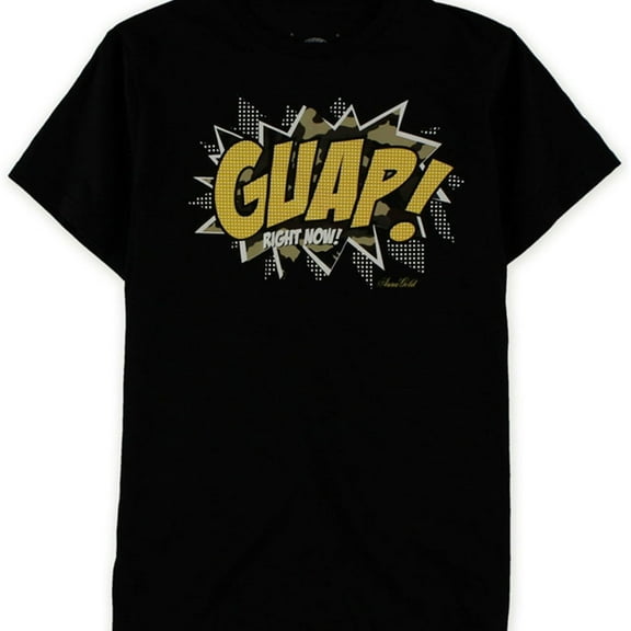 Ecko Unltd. Mens Guap! Graphic T-Shirt, Black, Small