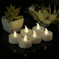 Tea Lights Flameless Battery Operated CandlesLED Flickering Votive
