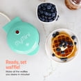 thumbnail image 4 of MyMini Waffle Maker, Teal, 4 of 11
